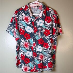 Floral Hawaiian Shirt for Men